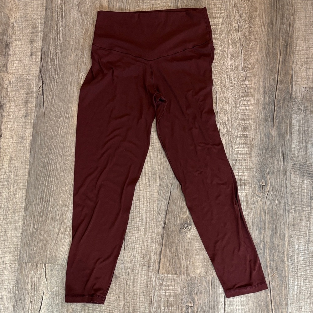 Women's Offline by Arie Burgundy Leggings